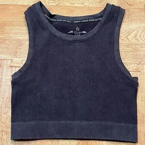 OFFLINE by Aerie Ribbed Sports Bra Seamless Crop Tank